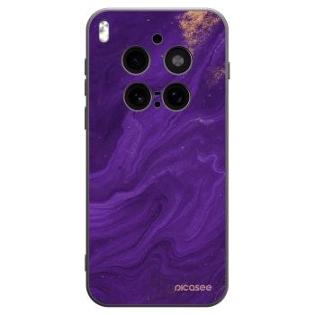 Picasee silikónový čierny obal pre Vivo X300 Pro - Purple