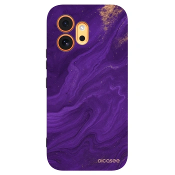 Picasee silikónový čierny obal pre Honor 600 - Purple