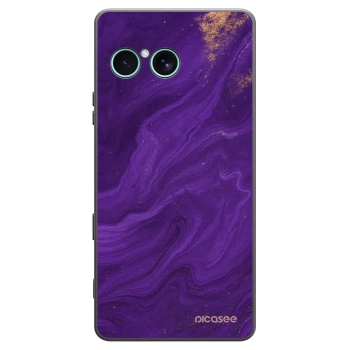 Picasee silikónový čierny obal pre Sony Xperia 10 VII - Purple