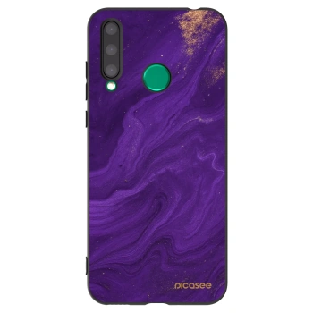 Picasee silikónový čierny obal pre Honor 20 Lite - Purple