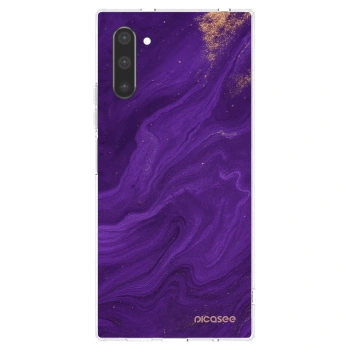 Picasee silikónový prehľadný obal pre Samsung Galaxy Note 10 N970F - Purple