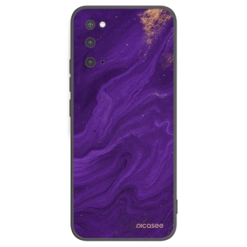 Picasee silikónový čierny obal pre Samsung Galaxy S20 G980F - Purple