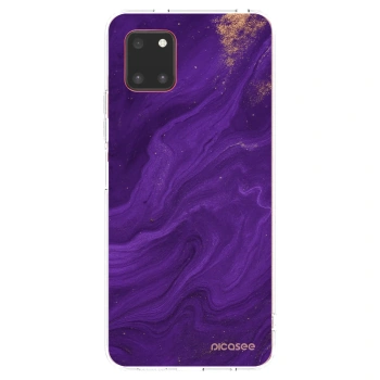 Picasee silikónový prehľadný obal pre Samsung Galaxy Note 10 Lite N770F - Purple