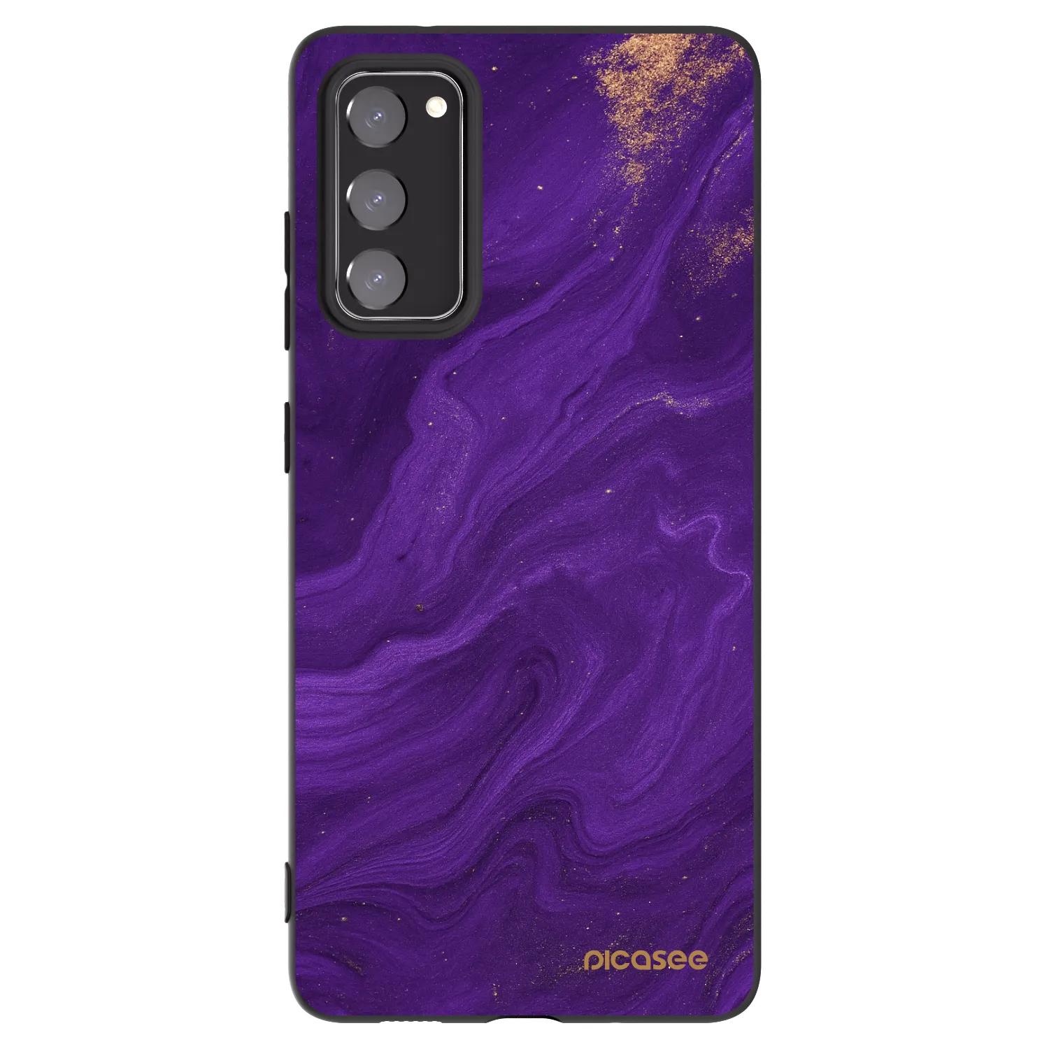 Picasee silikónový čierny obal pre Samsung Galaxy S20 FE - Purple