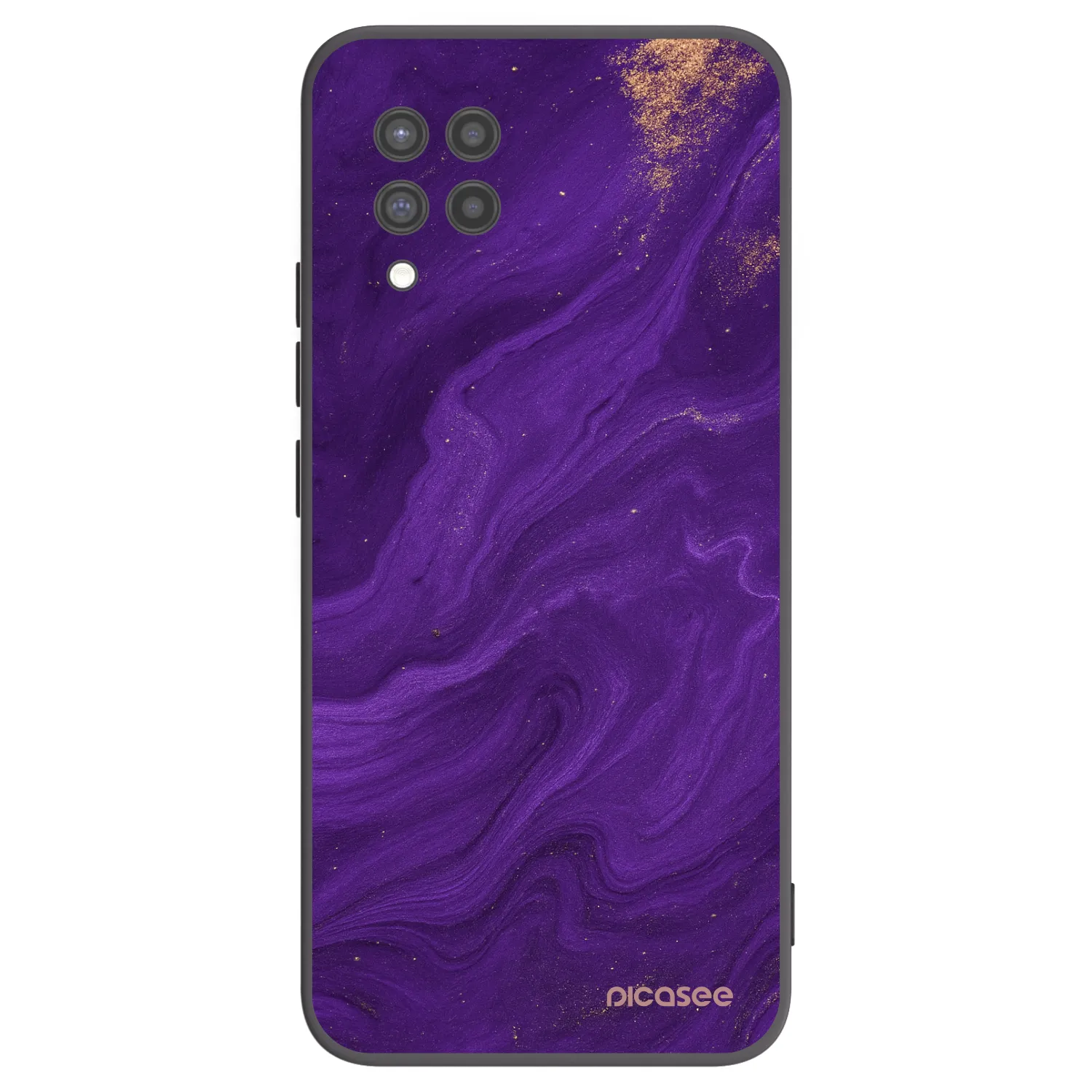 Picasee silikónový čierny obal pre Samsung Galaxy A42 A426B - Purple