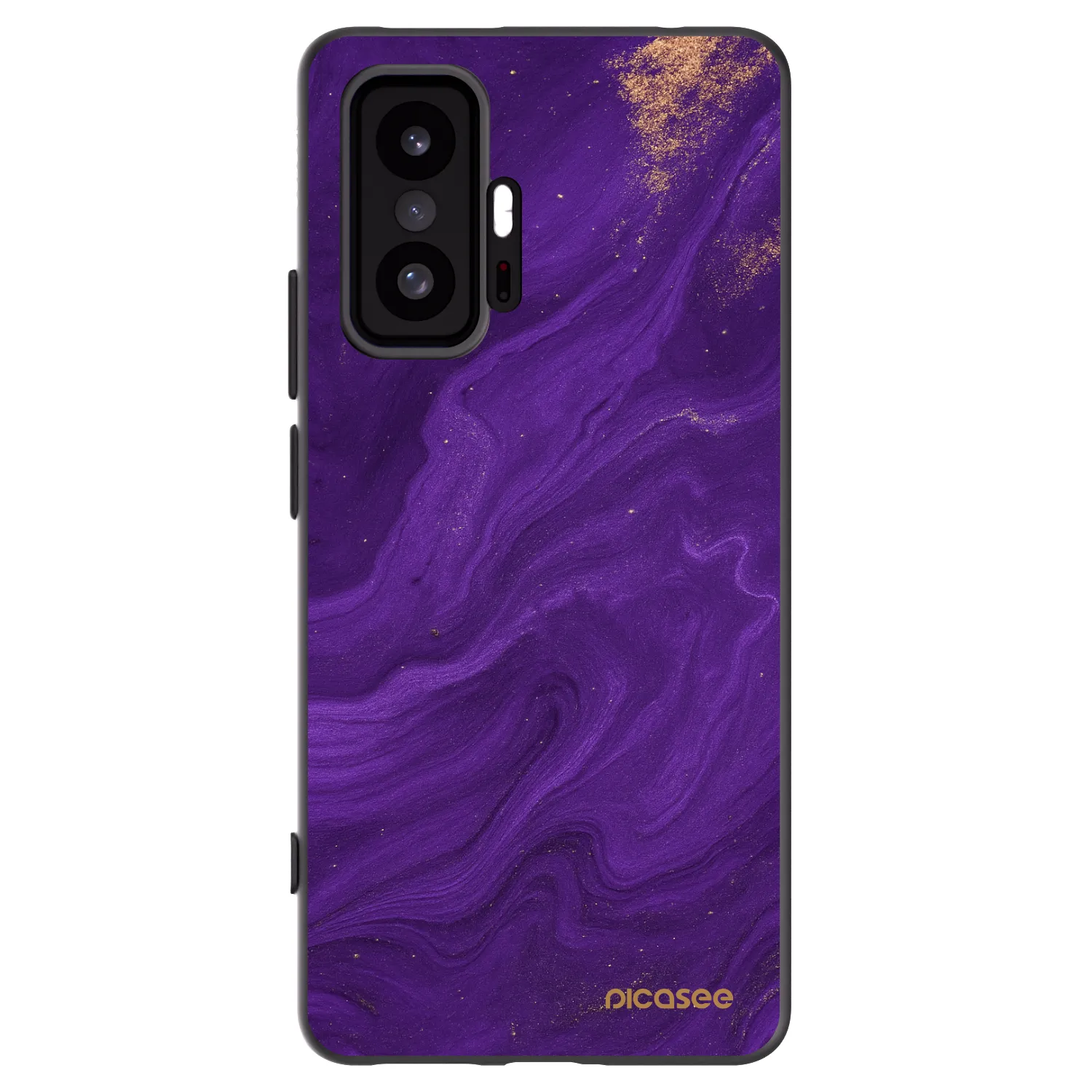 Picasee silikónový čierny obal pre Xiaomi 11T Pro - Purple