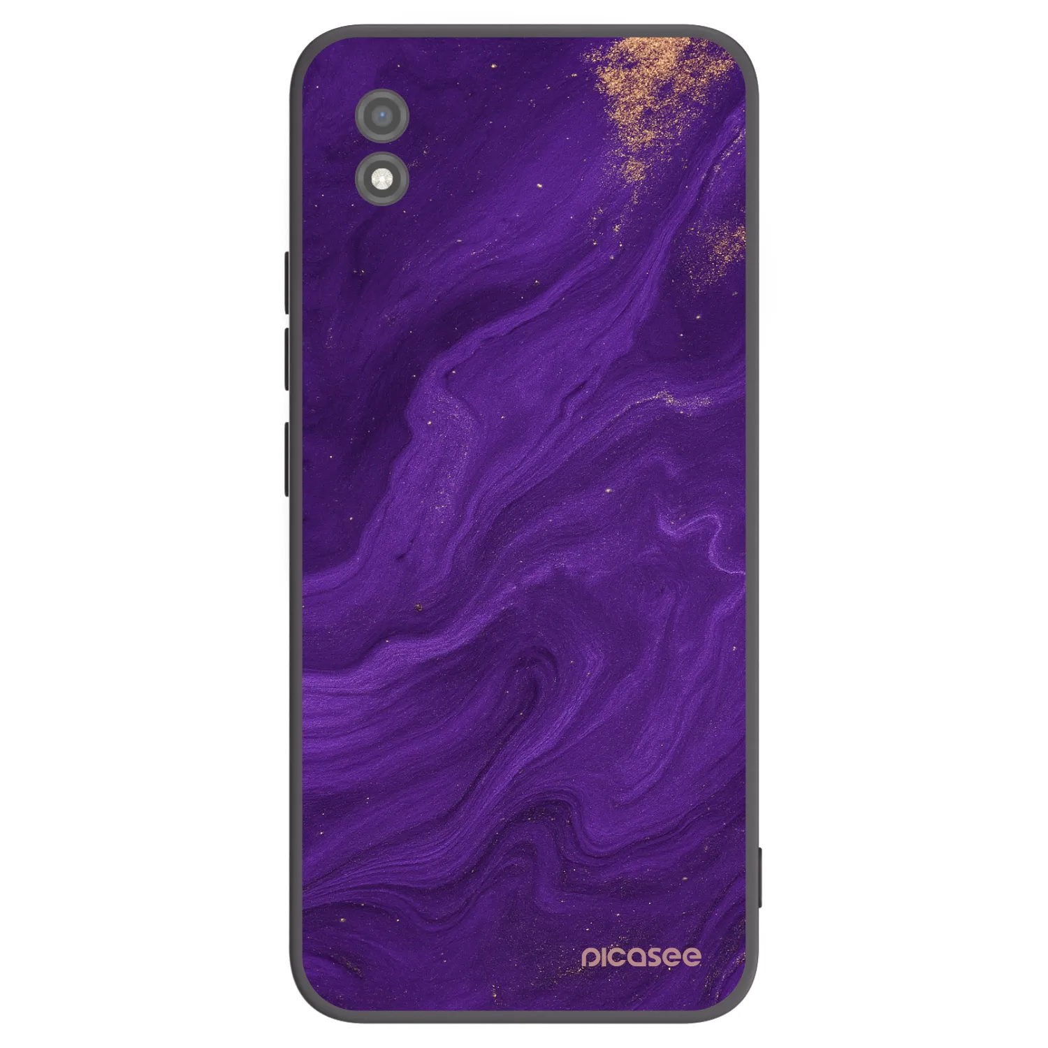Picasee silikónový čierny obal pre Realme C11 (2021) - Purple