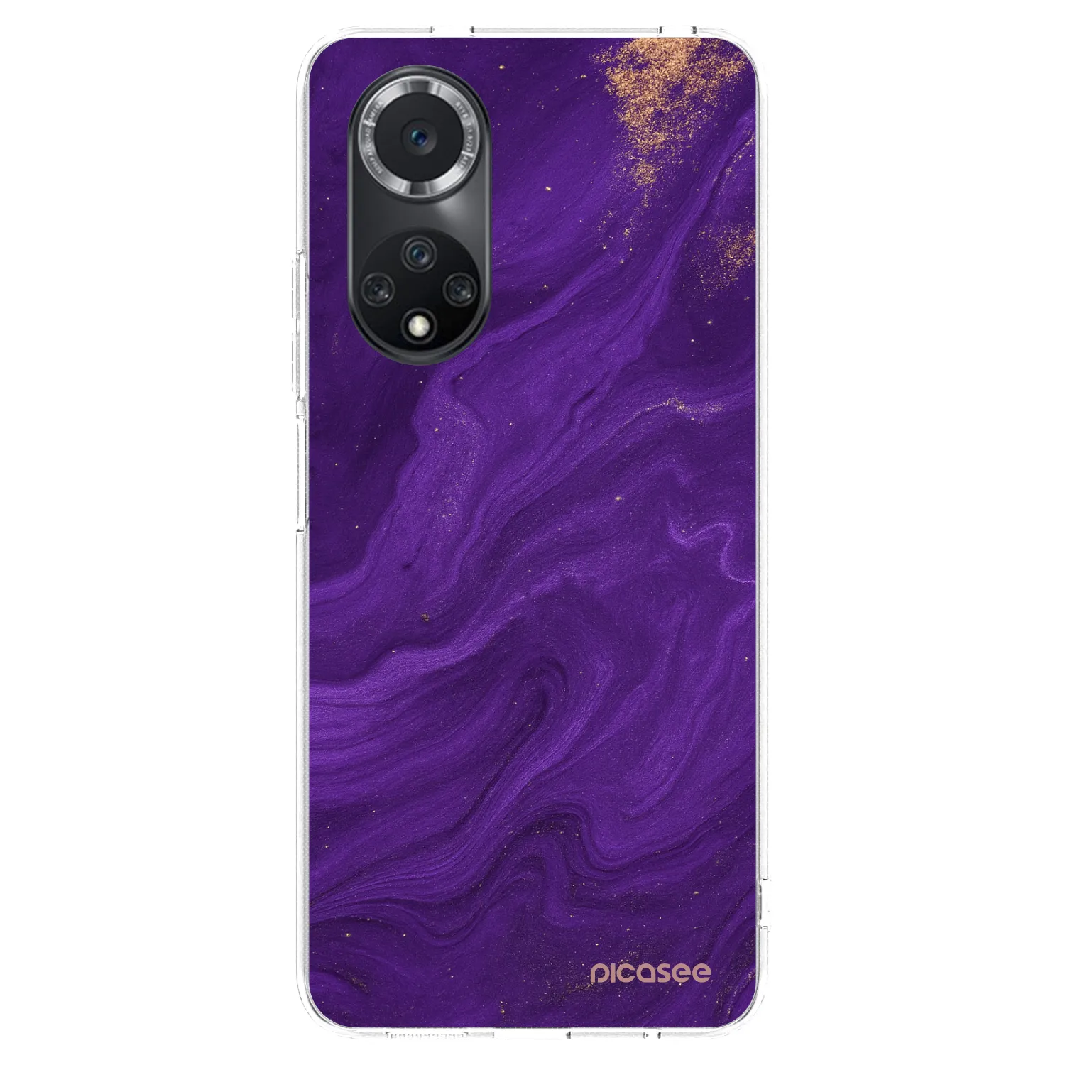 Picasee silikónový prehľadný obal pre Huawei Nova 9 SE - Purple