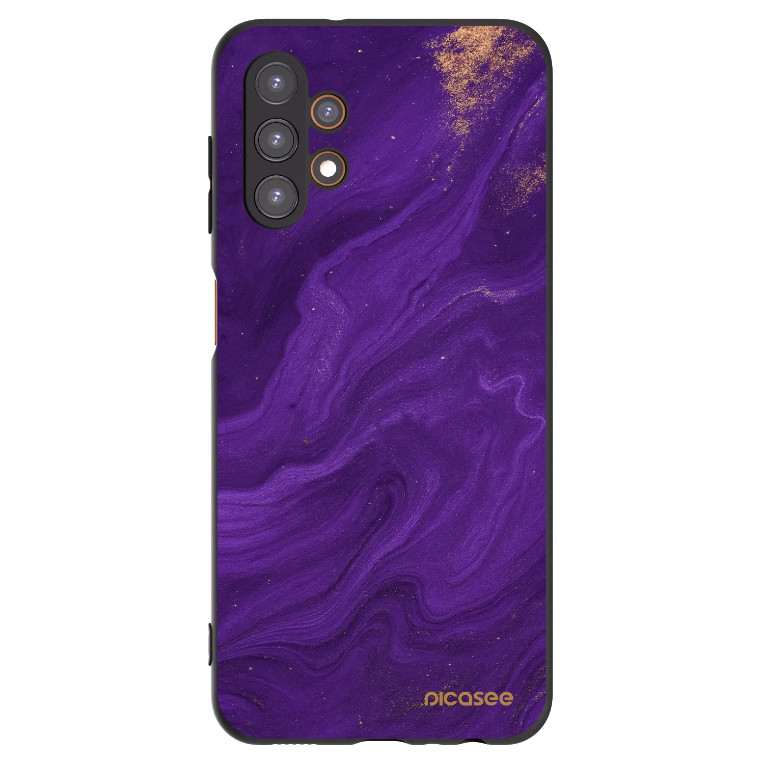 Picasee silikónový čierny obal pre Samsung Galaxy A13 4G A135 - Purple