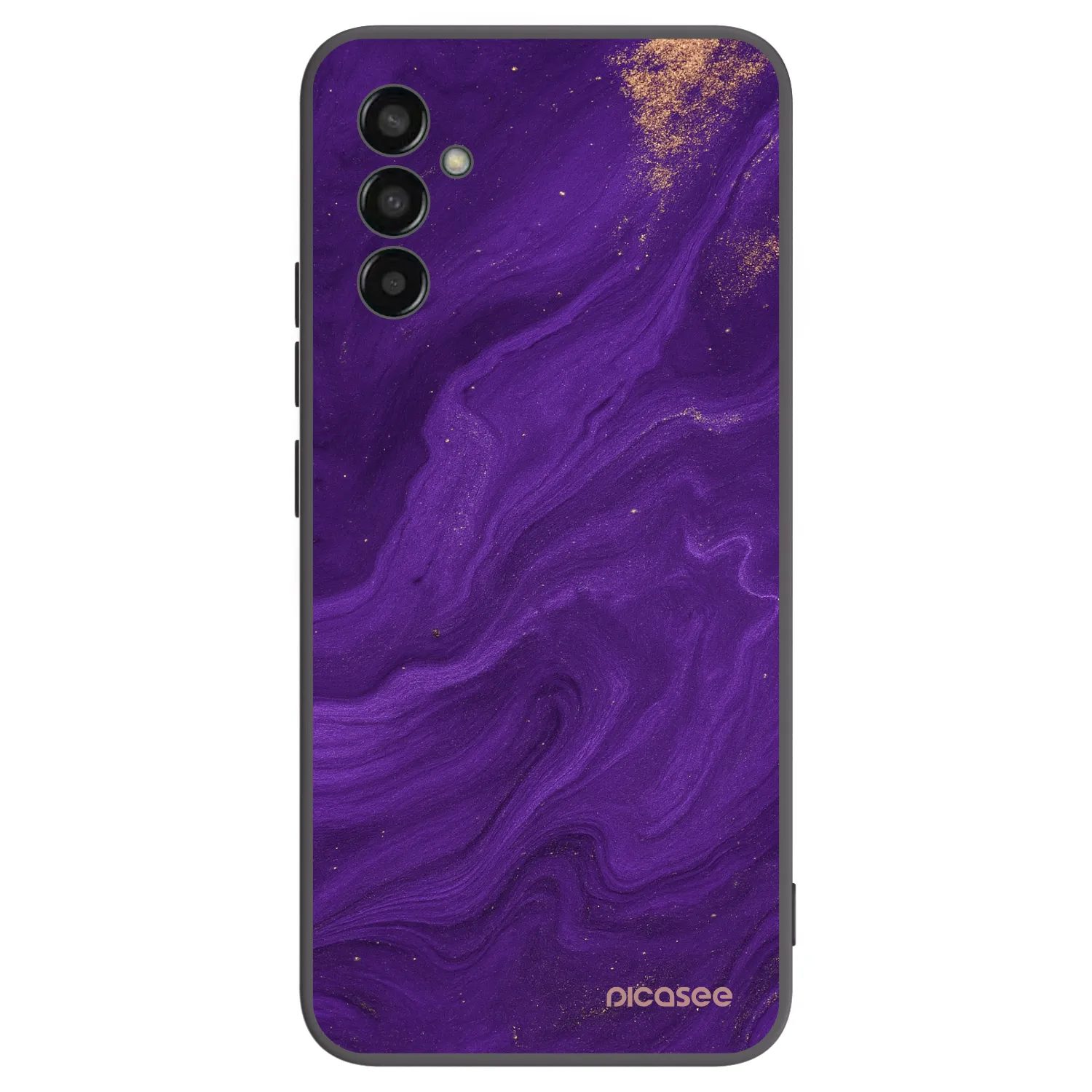 Picasee silikónový čierny obal pre Samsung Galaxy M13 M135F - Purple