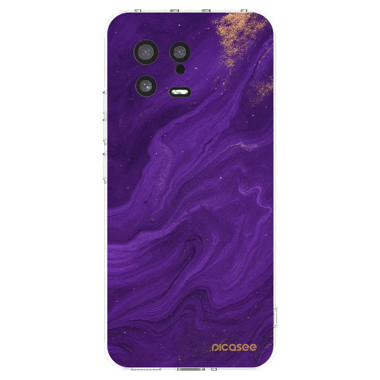 Picasee silikónový prehľadný obal pre Xiaomi 13 - Purple