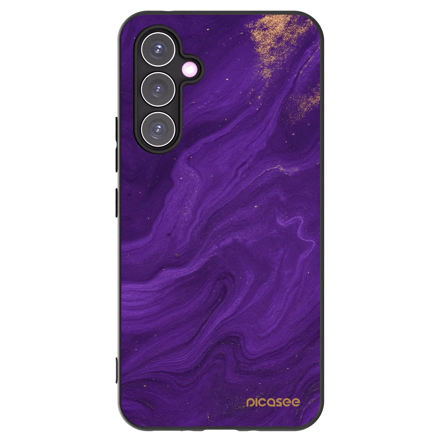 Picasee silikónový čierny obal pre Samsung Galaxy A54 5G A546B - Purple