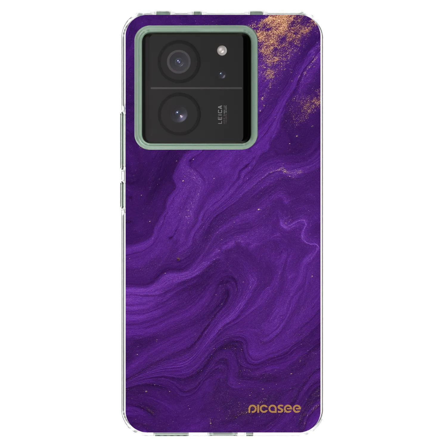Picasee silikónový prehľadný obal pre Xiaomi 13T Pro - Purple