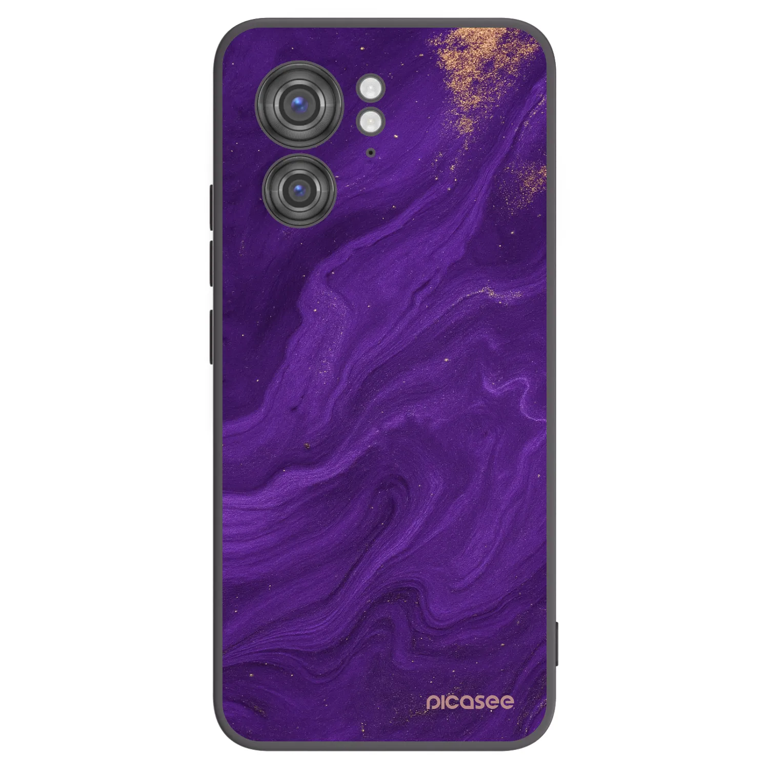 Picasee silikónový čierny obal pre Motorola Edge 40 - Purple