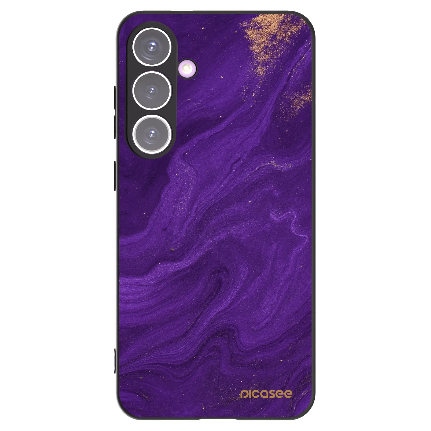 Picasee silikónový čierny obal pre Samsung Galaxy S24+ S926B 5G - Purple