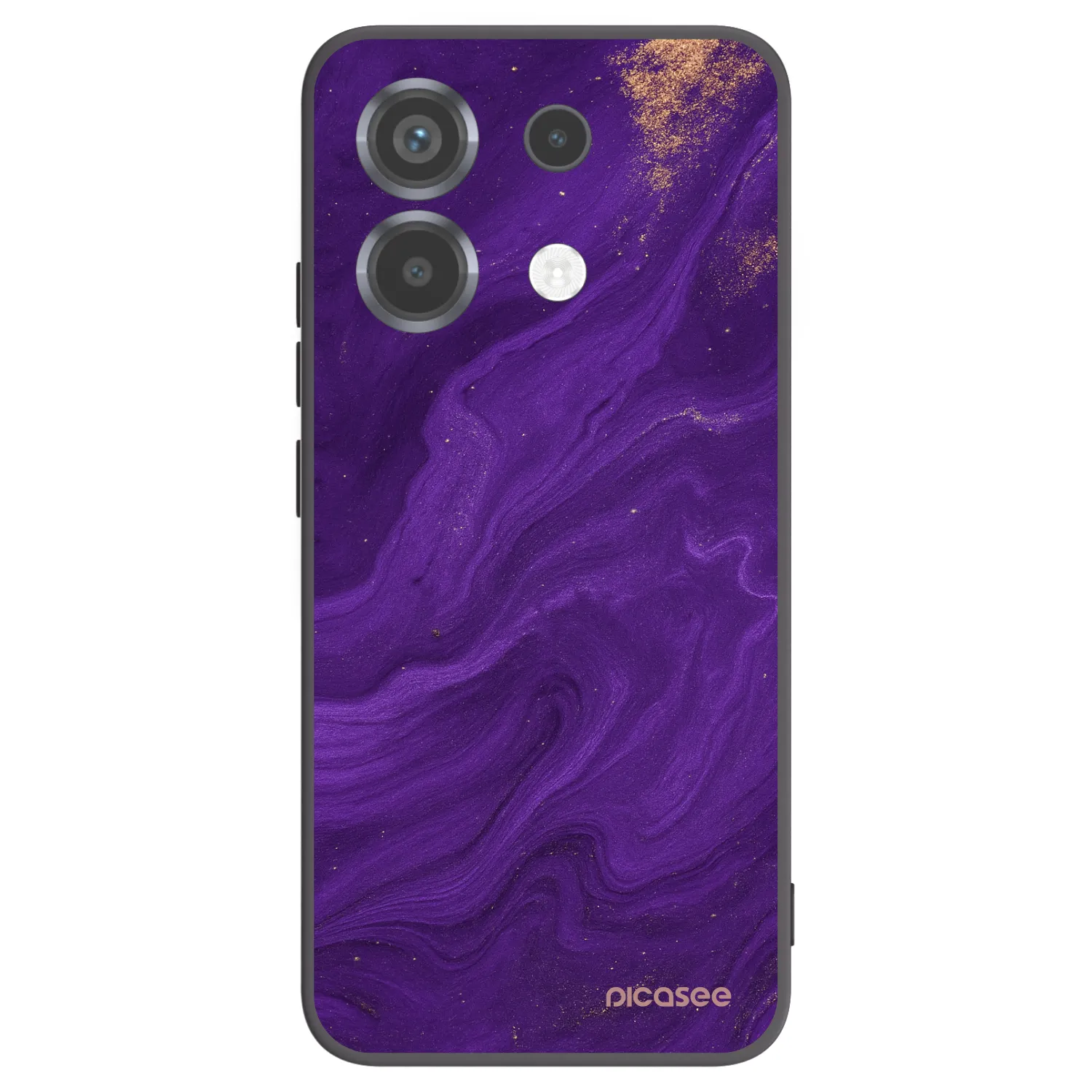 Picasee silikónový čierny obal pre Xiaomi Poco X6 - Purple