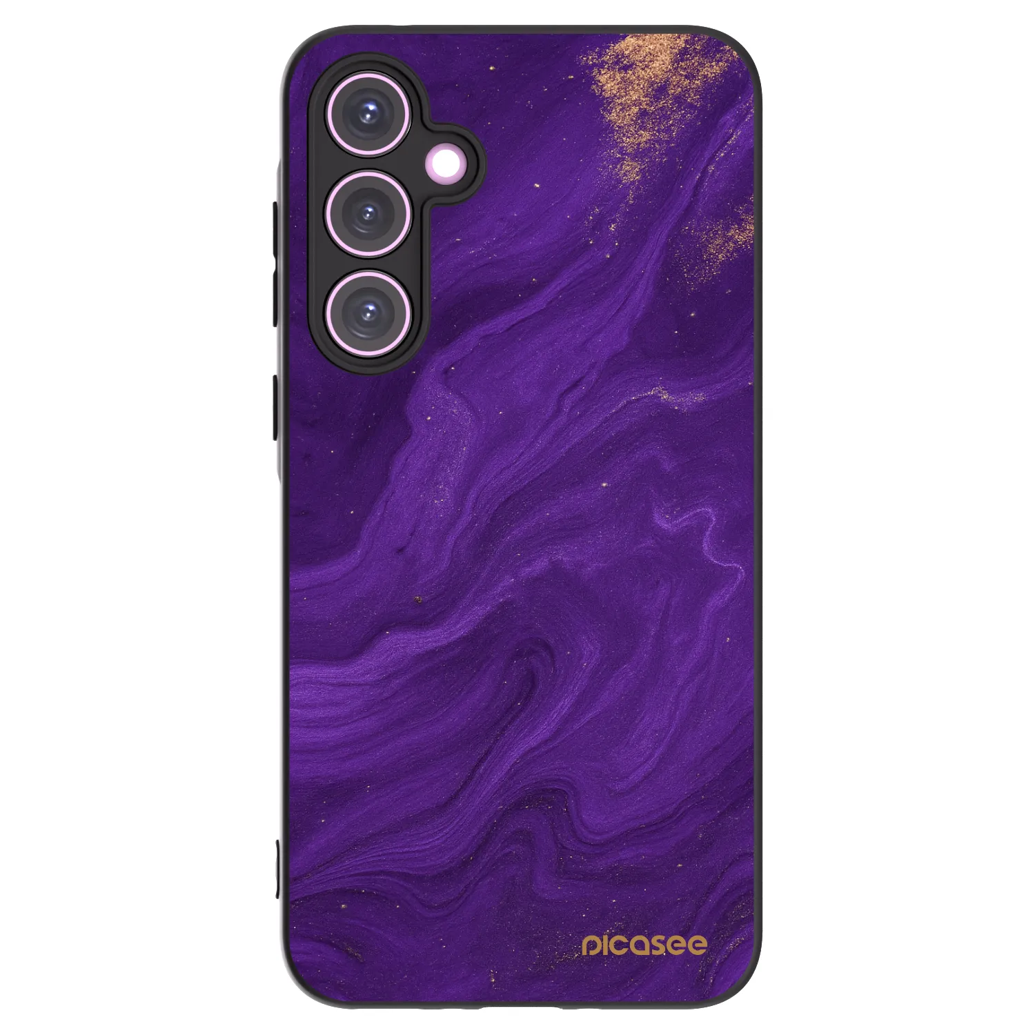 Picasee silikónový čierny obal pre Samsung Galaxy A35 5G A356B - Purple