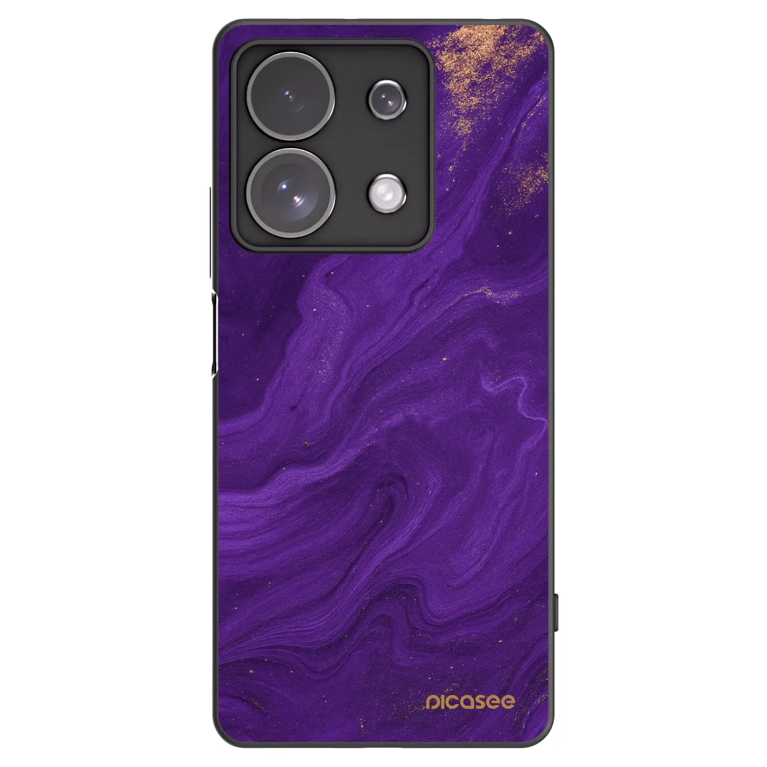 Picasee silikónový čierny obal pre Xiaomi Redmi Note 13 Pro 4G - Purple