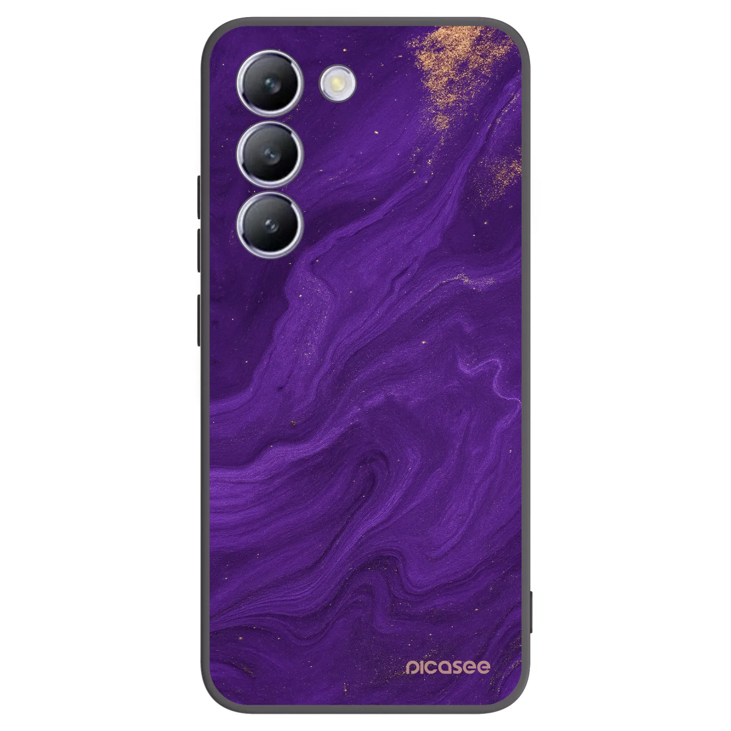 Picasee silikónový čierny obal pre Vivo V40 SE 5G - Purple