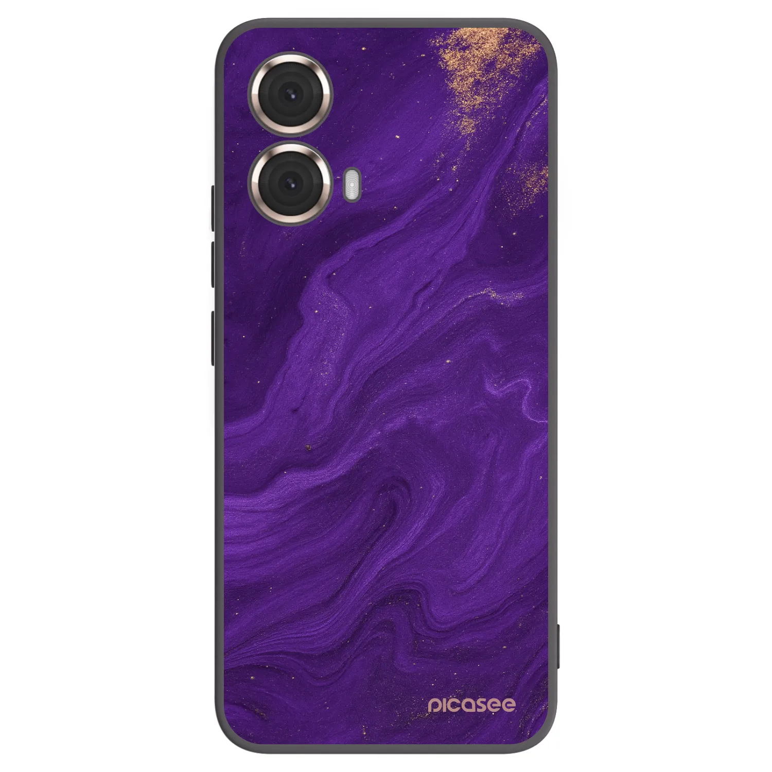 Picasee silikónový čierny obal pre Motorola Moto G85 - Purple