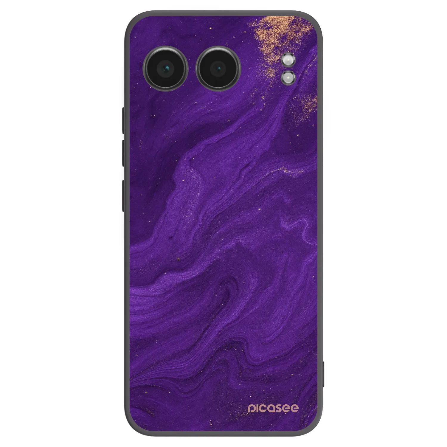 Picasee silikónový čierny obal pre OnePlus Nord 4 - Purple