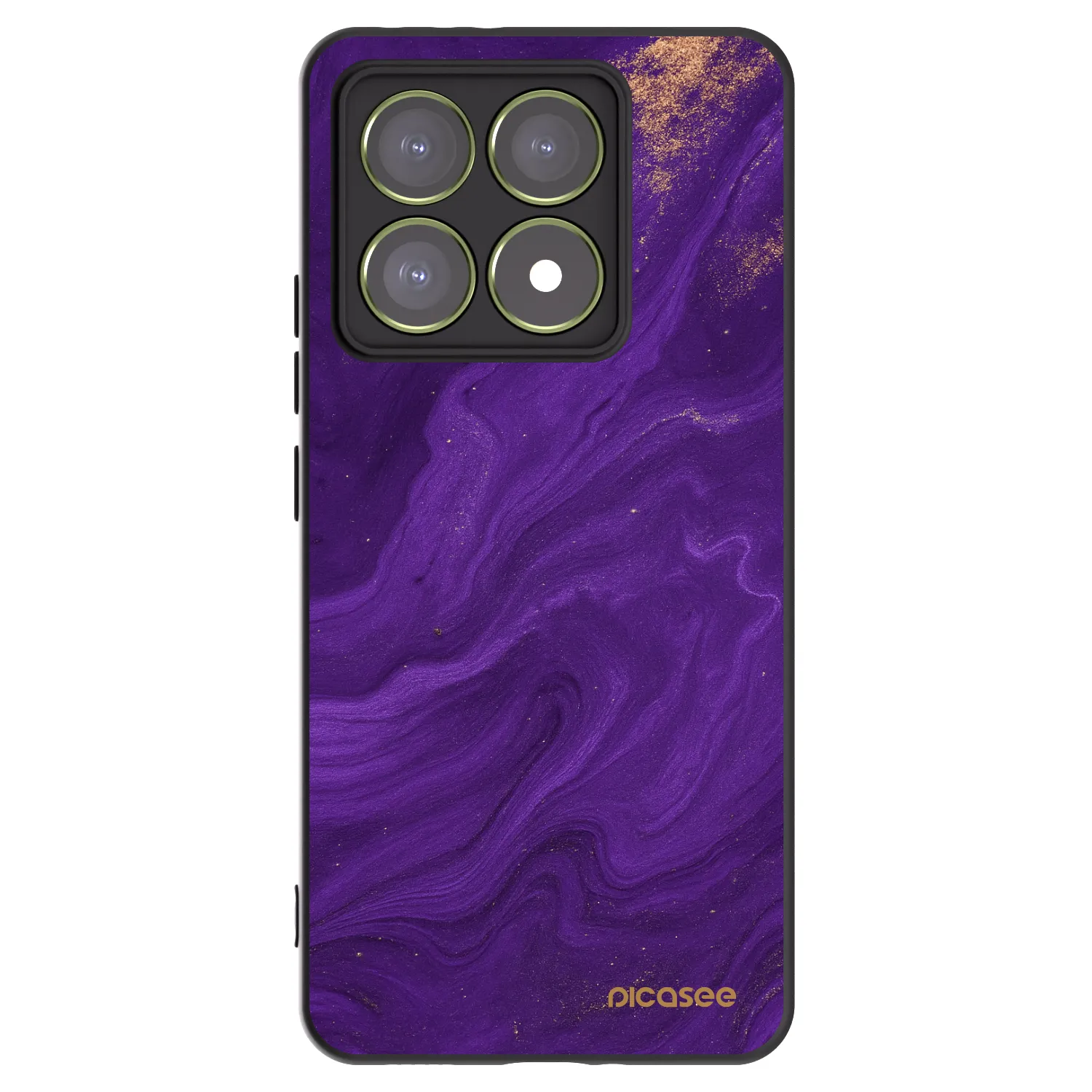 Picasee silikónový čierny obal pre Xiaomi 14T - Purple