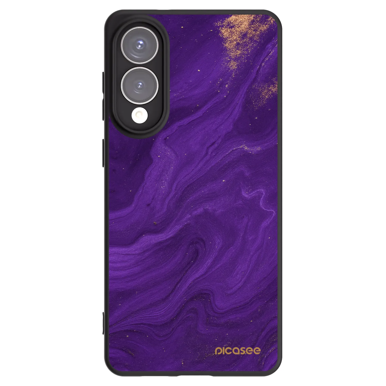Silikónový čierny obal pre Samsung Galaxy S25 Edge 5G - Purple