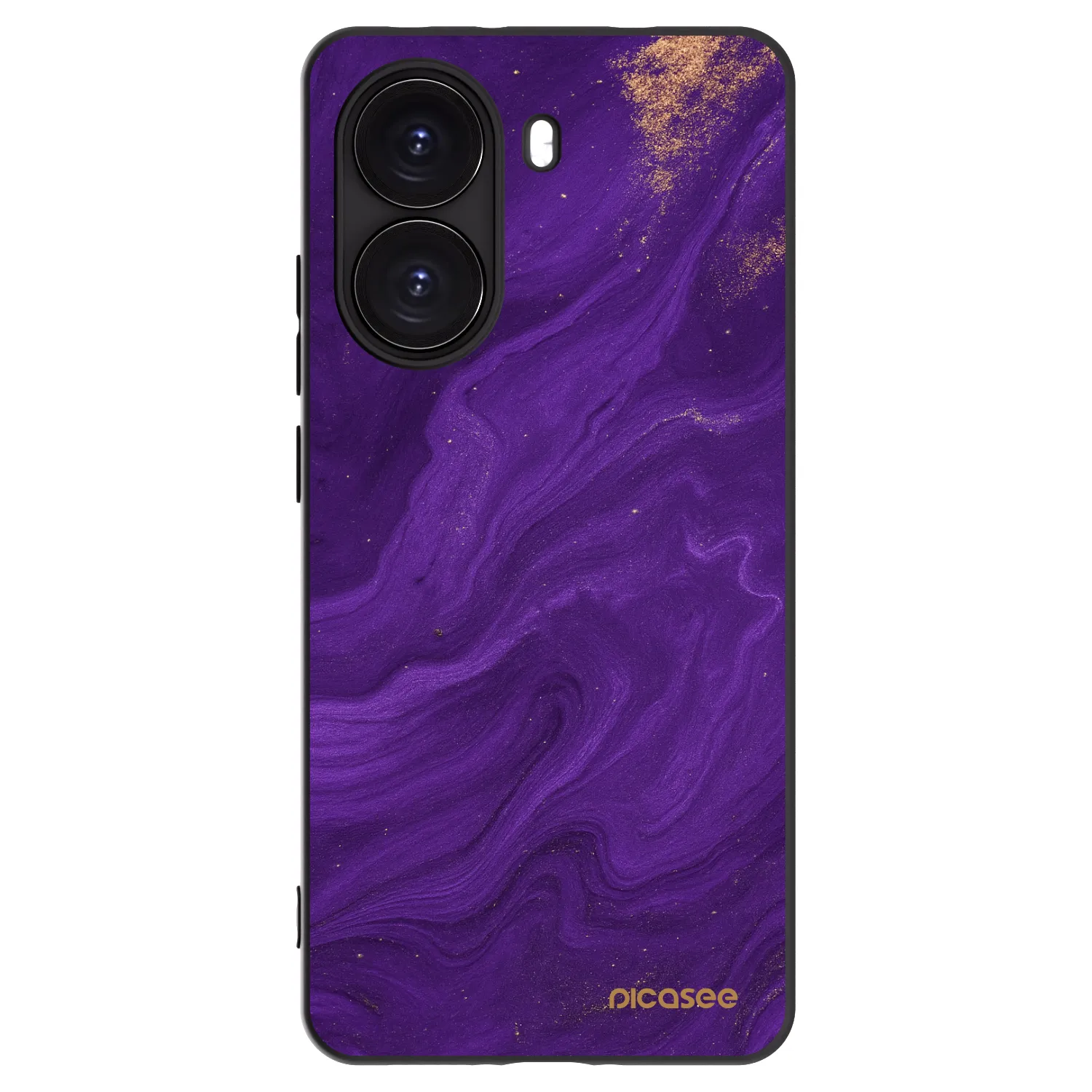 Picasee silikónový čierny obal pre Xiaomi Poco X7 Pro 5G - Purple
