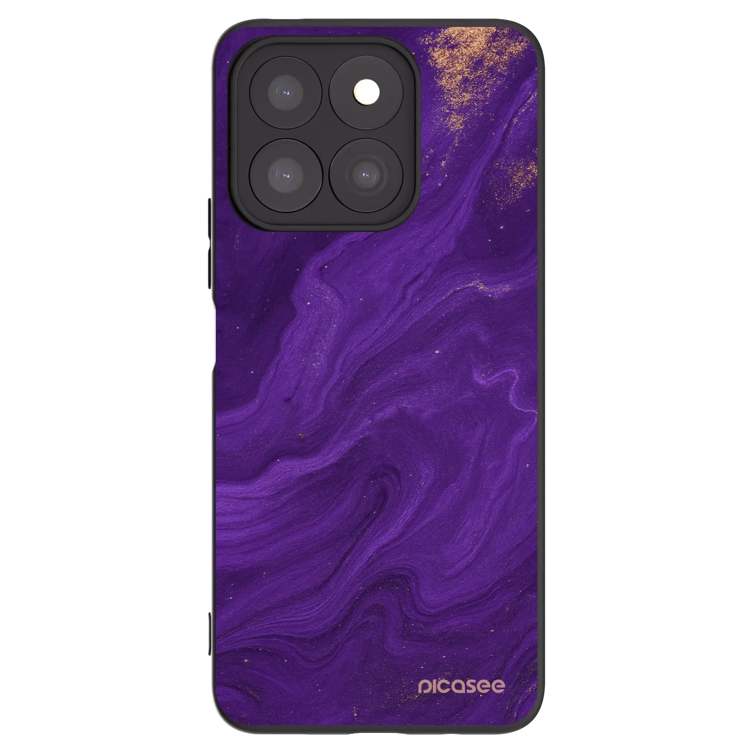 Picasee silikónový čierny obal pre Honor X8c - Purple