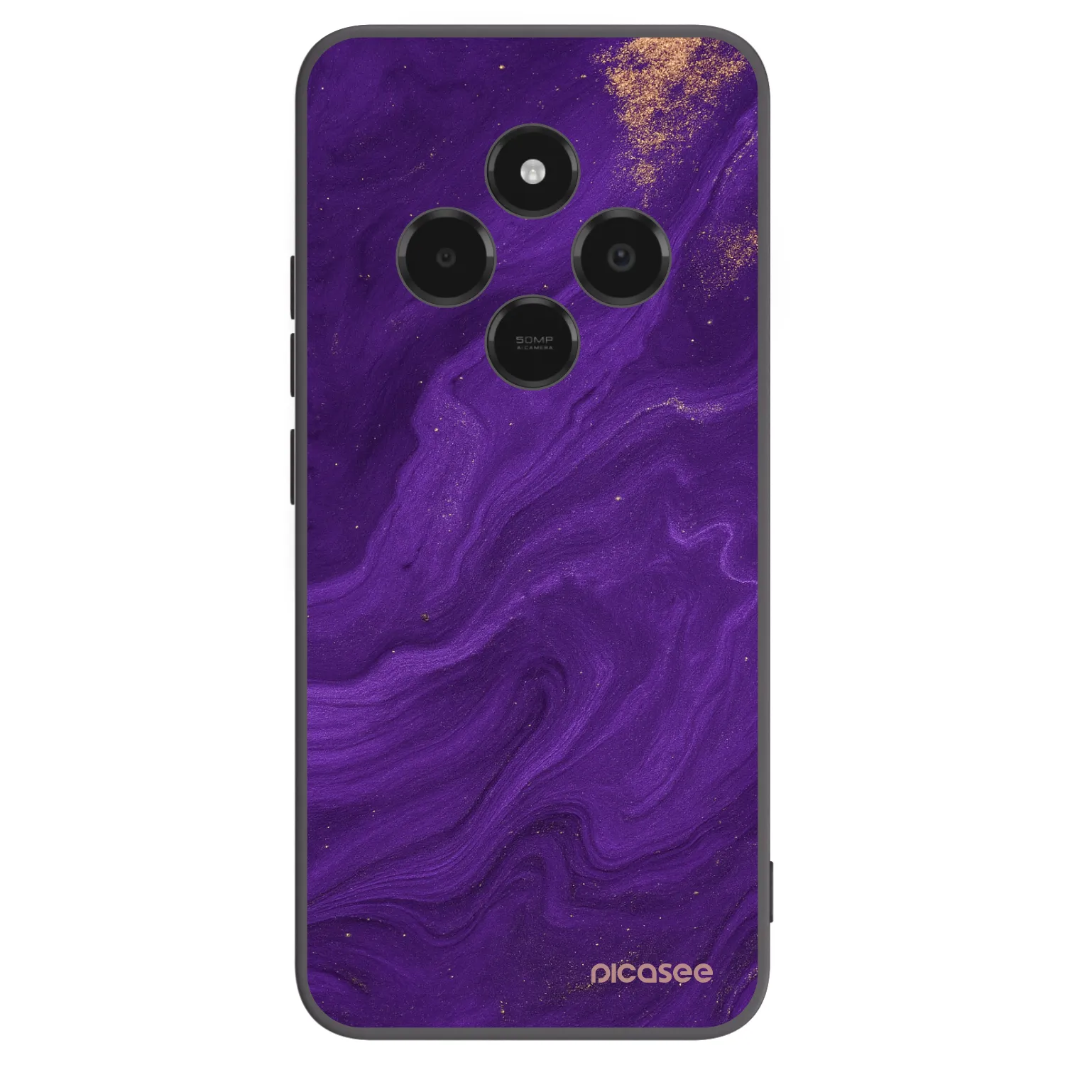Picasee silikónový čierny obal pre Xiaomi Poco C75 - Purple
