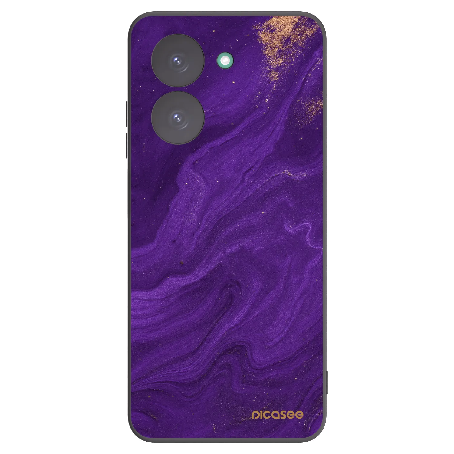 Picasee silikónový čierny obal pre Xiaomi Redmi A5 - Purple