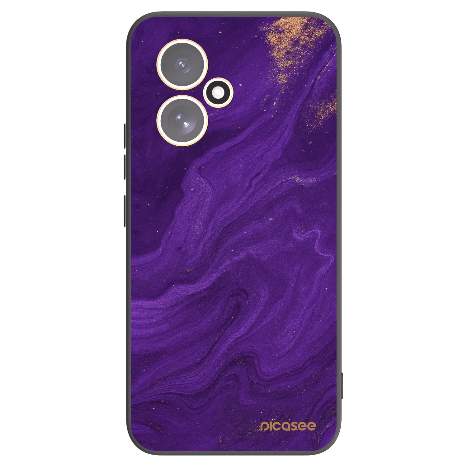 Picasee silikónový čierny obal pre Honor 400 5G - Purple