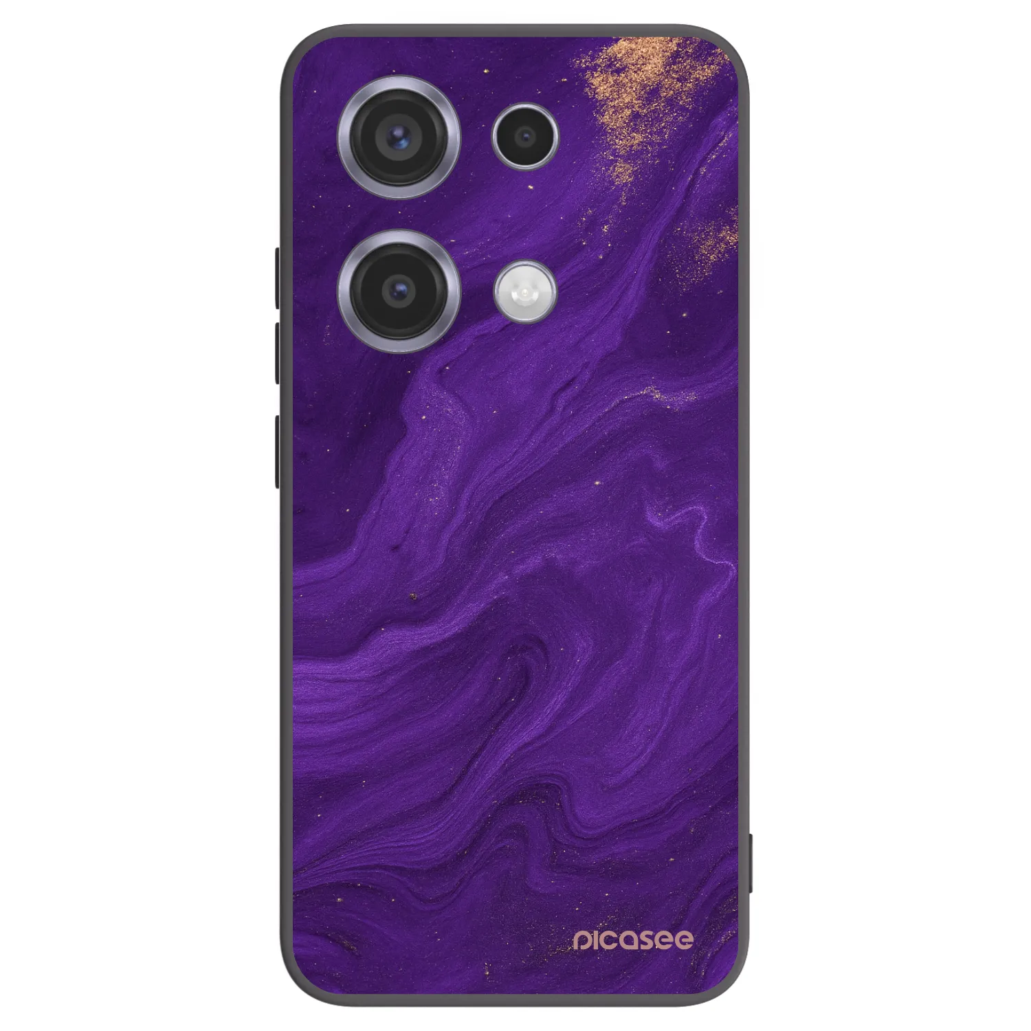 Picasee silikónový čierny obal pre Xiaomi Redmi Note 14S - Purple