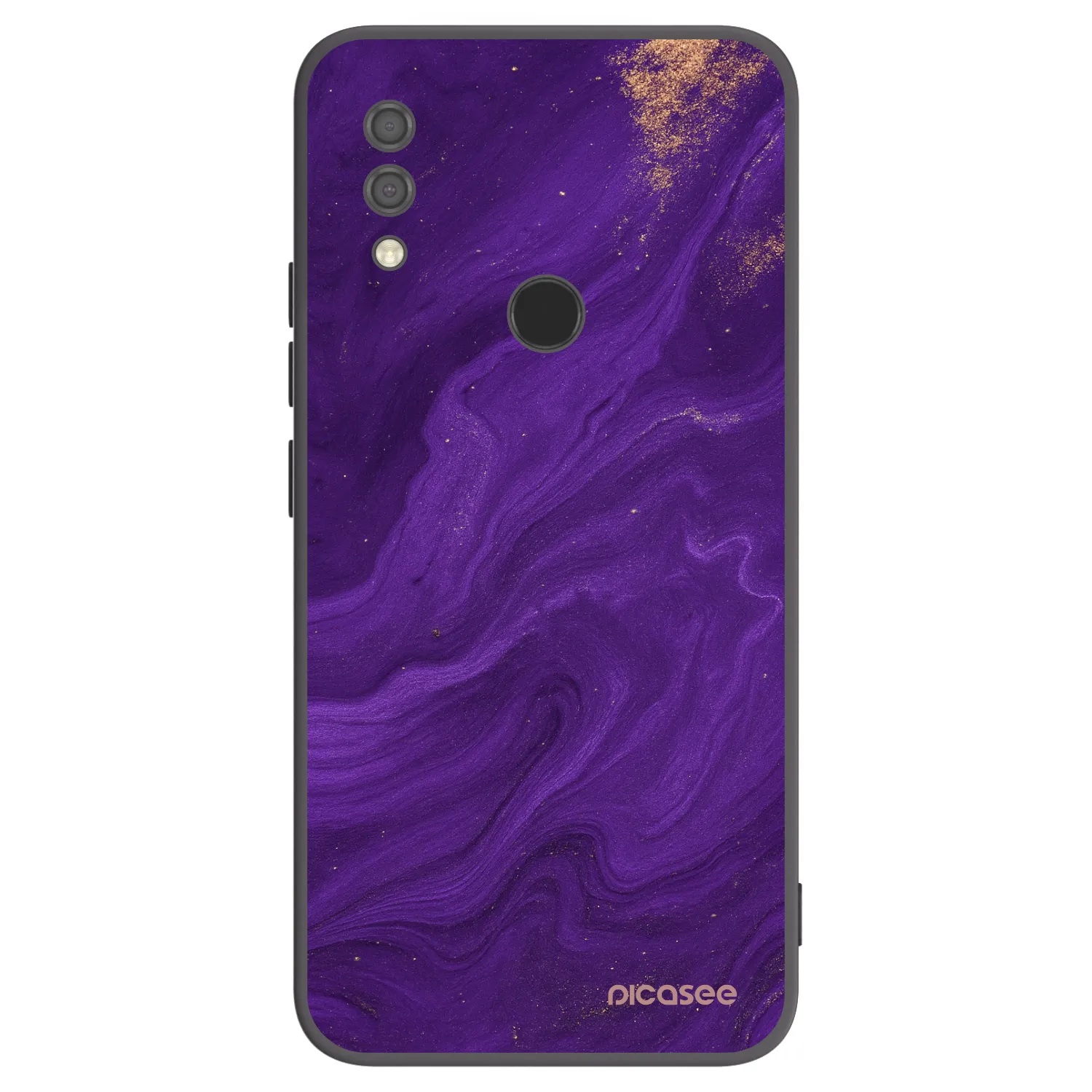 Picasee silikónový čierny obal pre Xiaomi Redmi 7 - Purple