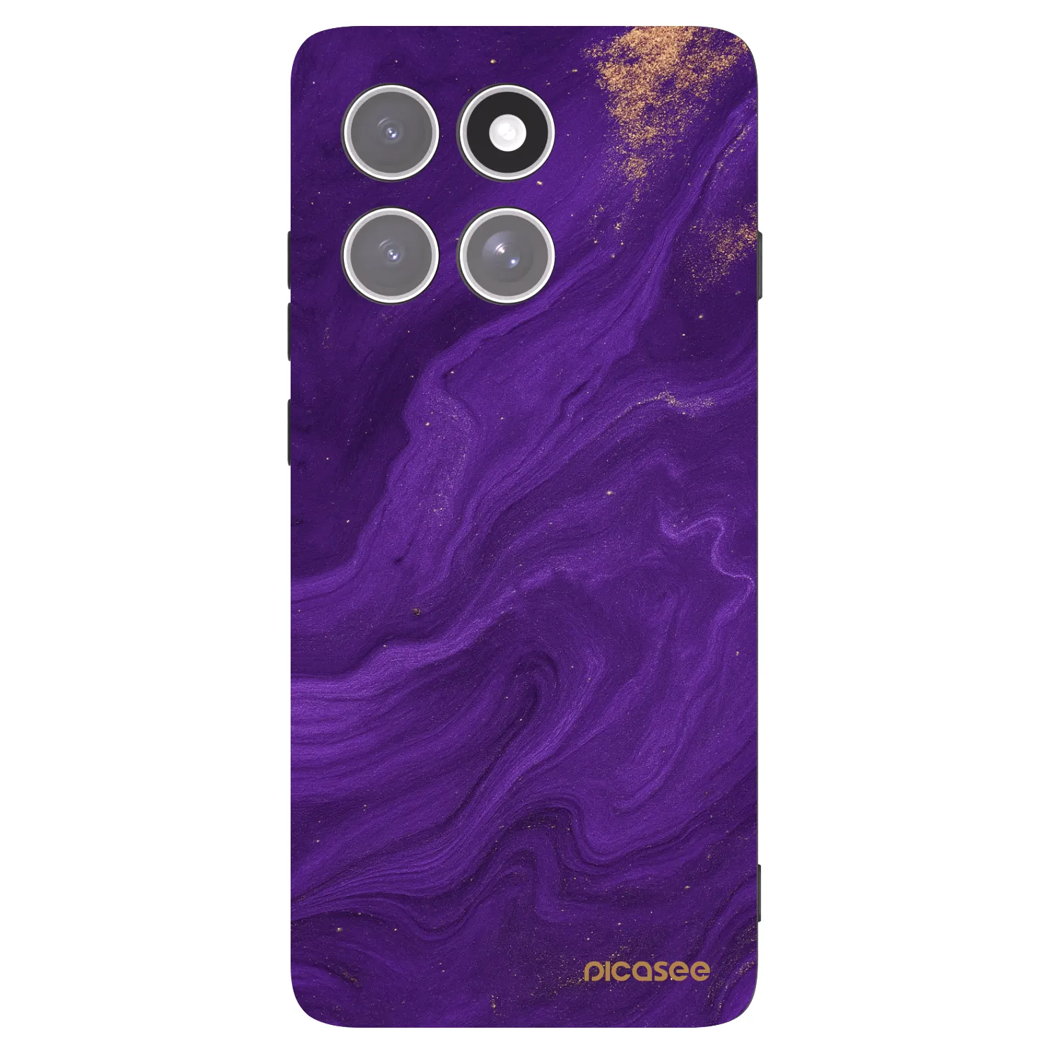 Picasee silikónový čierny obal pre Motorola Edge 60 Pro - Purple