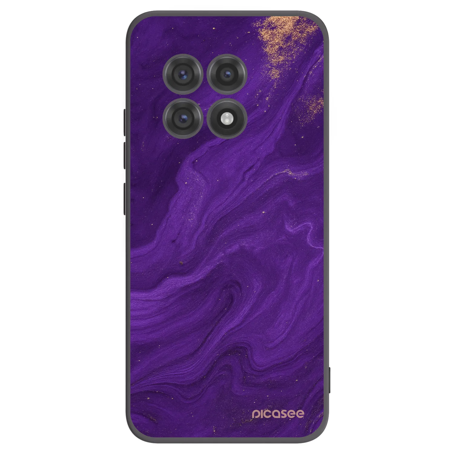 Picasee silikónový čierny obal pre OnePlus 13R 5G - Purple