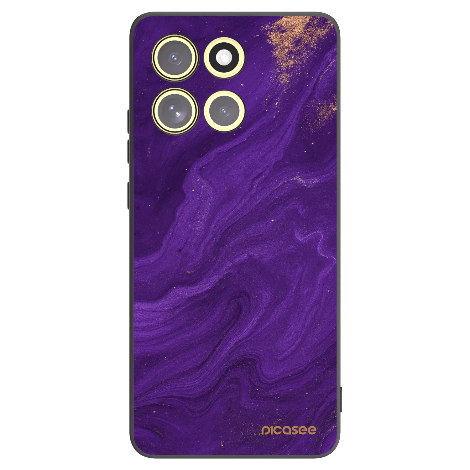 Picasee silikónový čierny obal pre Motorola Moto G86 5G - Purple