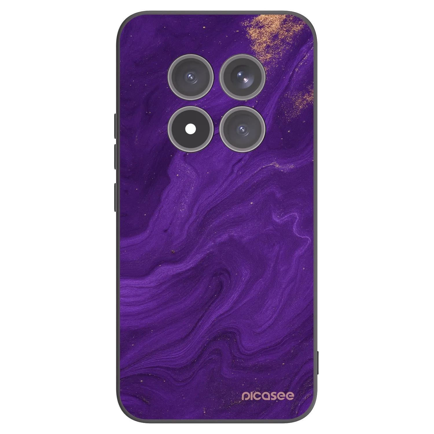 Picasee silikónový čierny obal pre Xiaomi Redmi Note 15 Pro+ - Purple