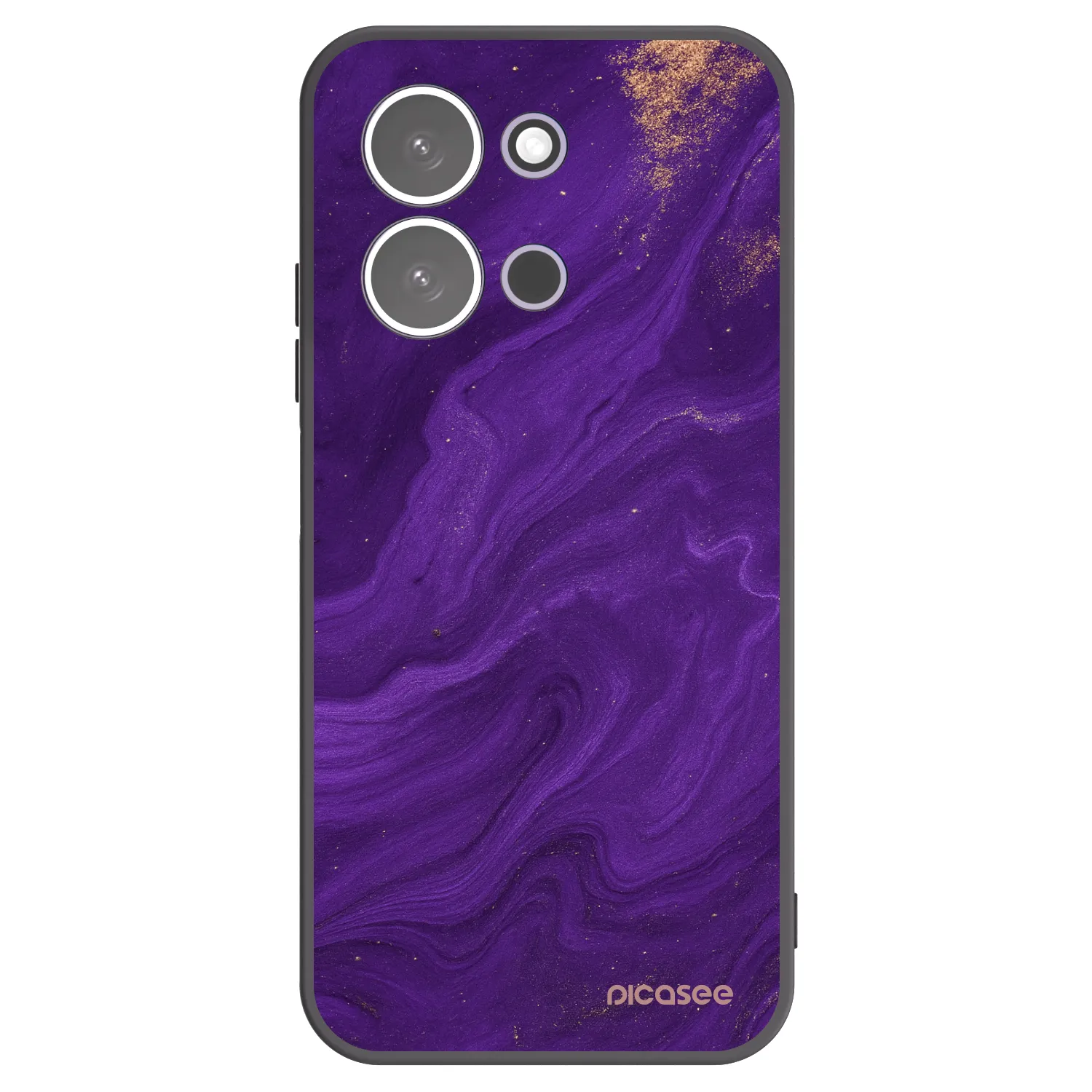 Picasee silikónový čierny obal pre Xiaomi Redmi 15C 5G - Purple