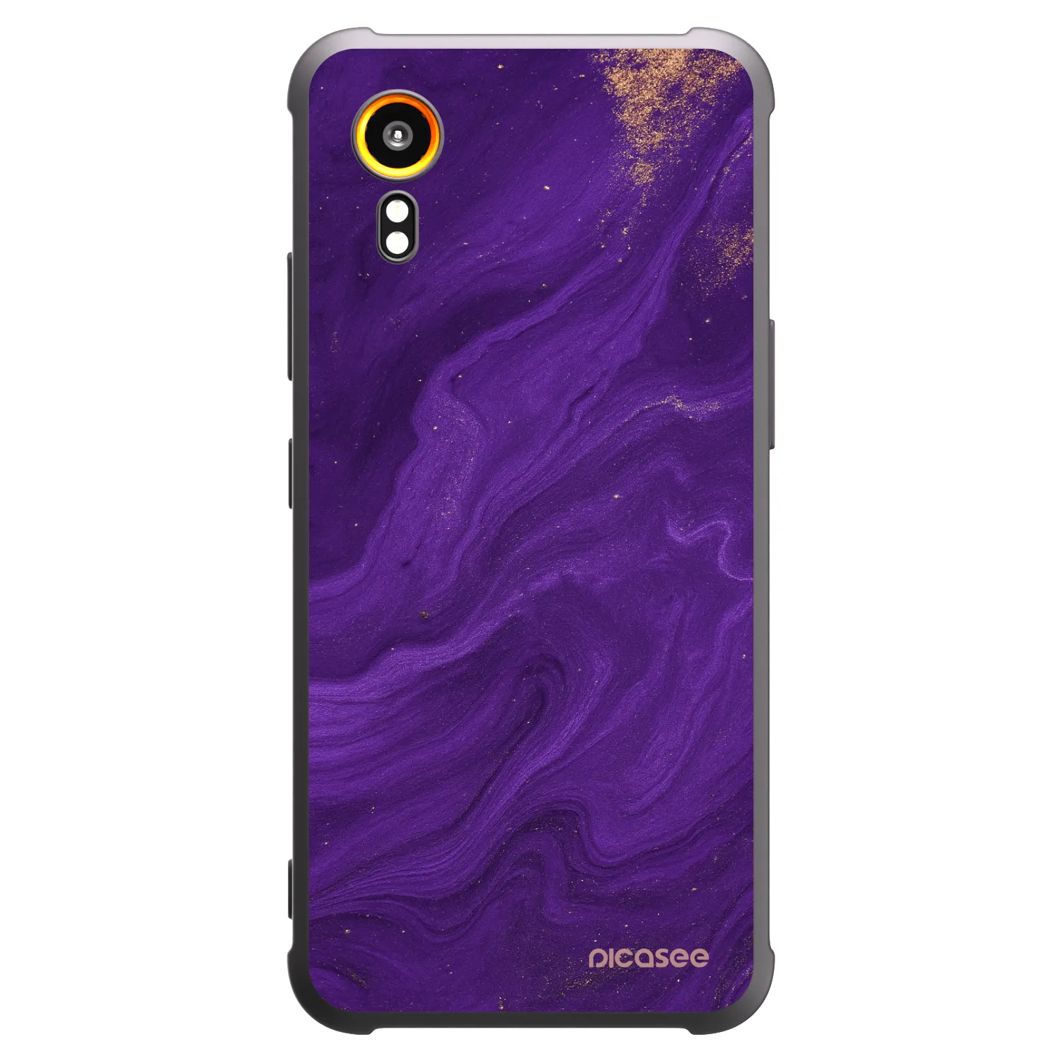 Picasee silikónový čierny obal pre Samsung Galaxy Xcover 7 - Purple