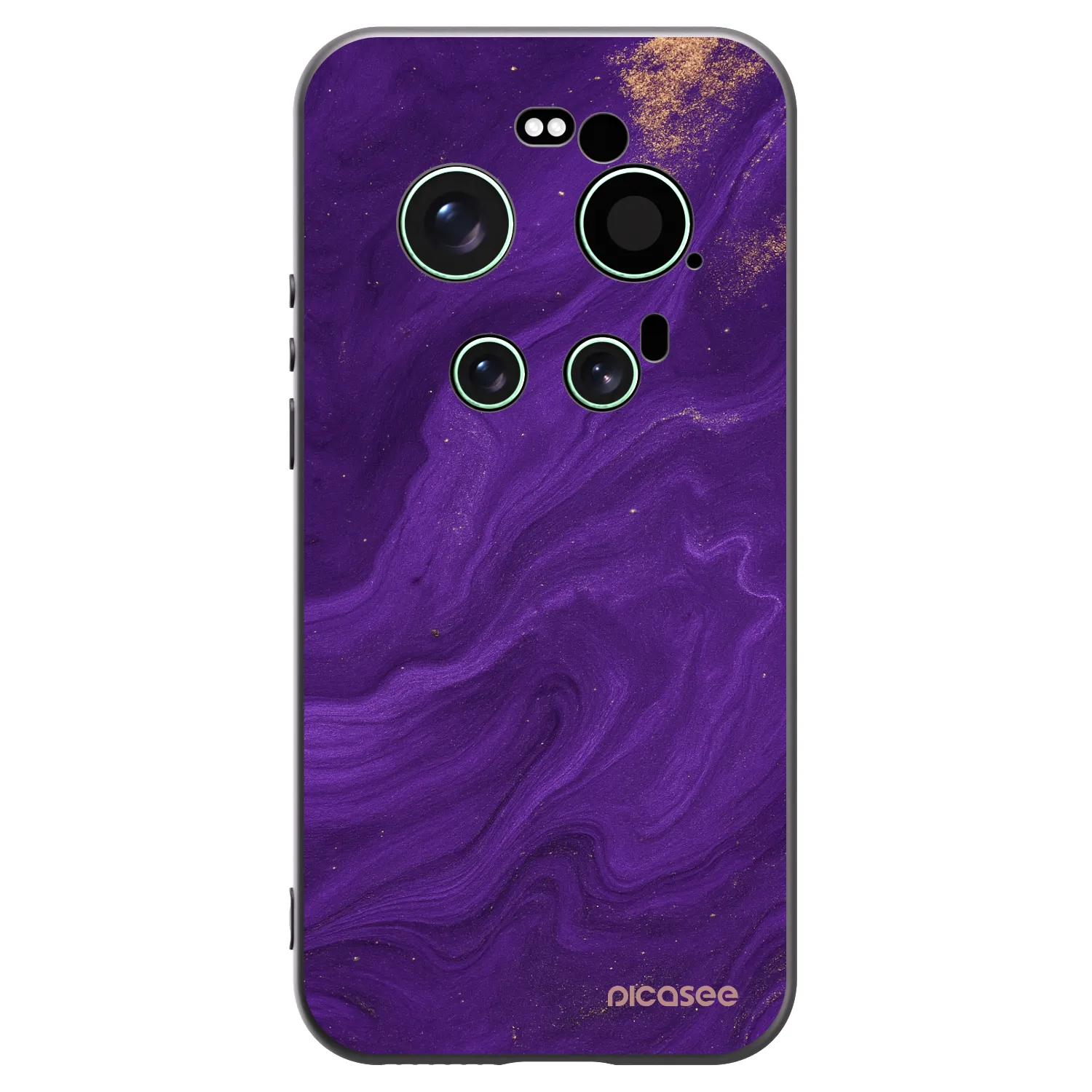 Picasee silikónový čierny obal pre Xiaomi 17 Ultra - Purple