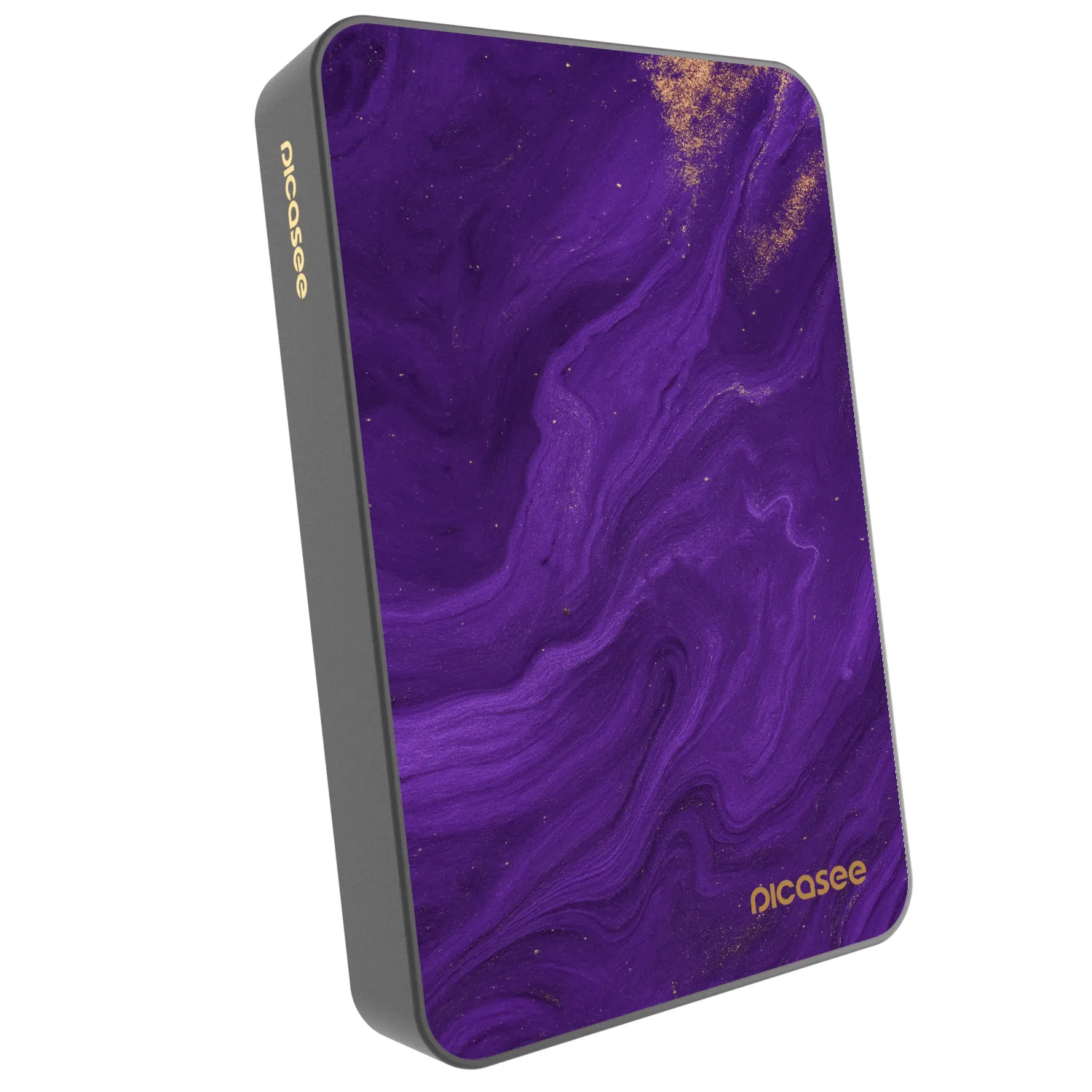 Picasee Powerbanka s MagSafe 10 000 mAh Šedá - Purple