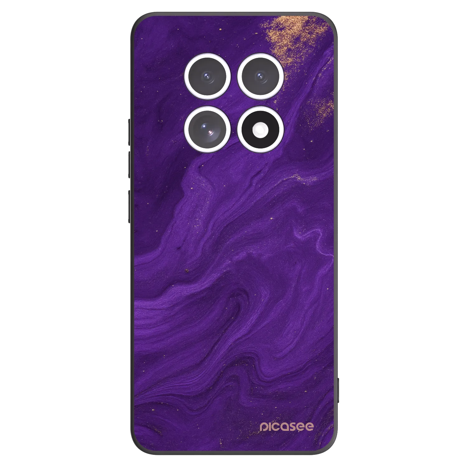 Picasee silikónový čierny obal pre Xiaomi Redmi Note 15 5G - Purple