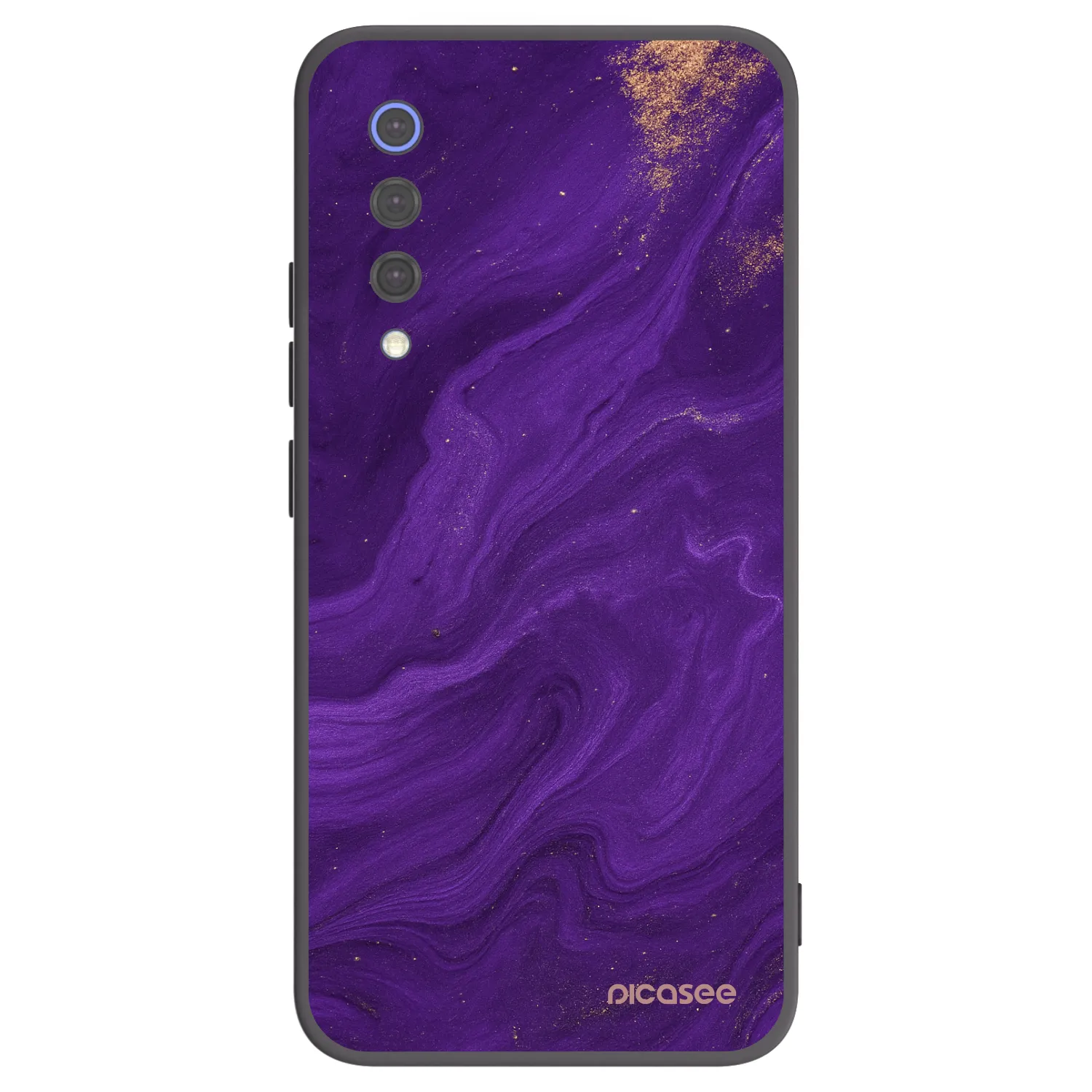 Picasee silikónový čierny obal pre Xiaomi Mi 9 SE - Purple