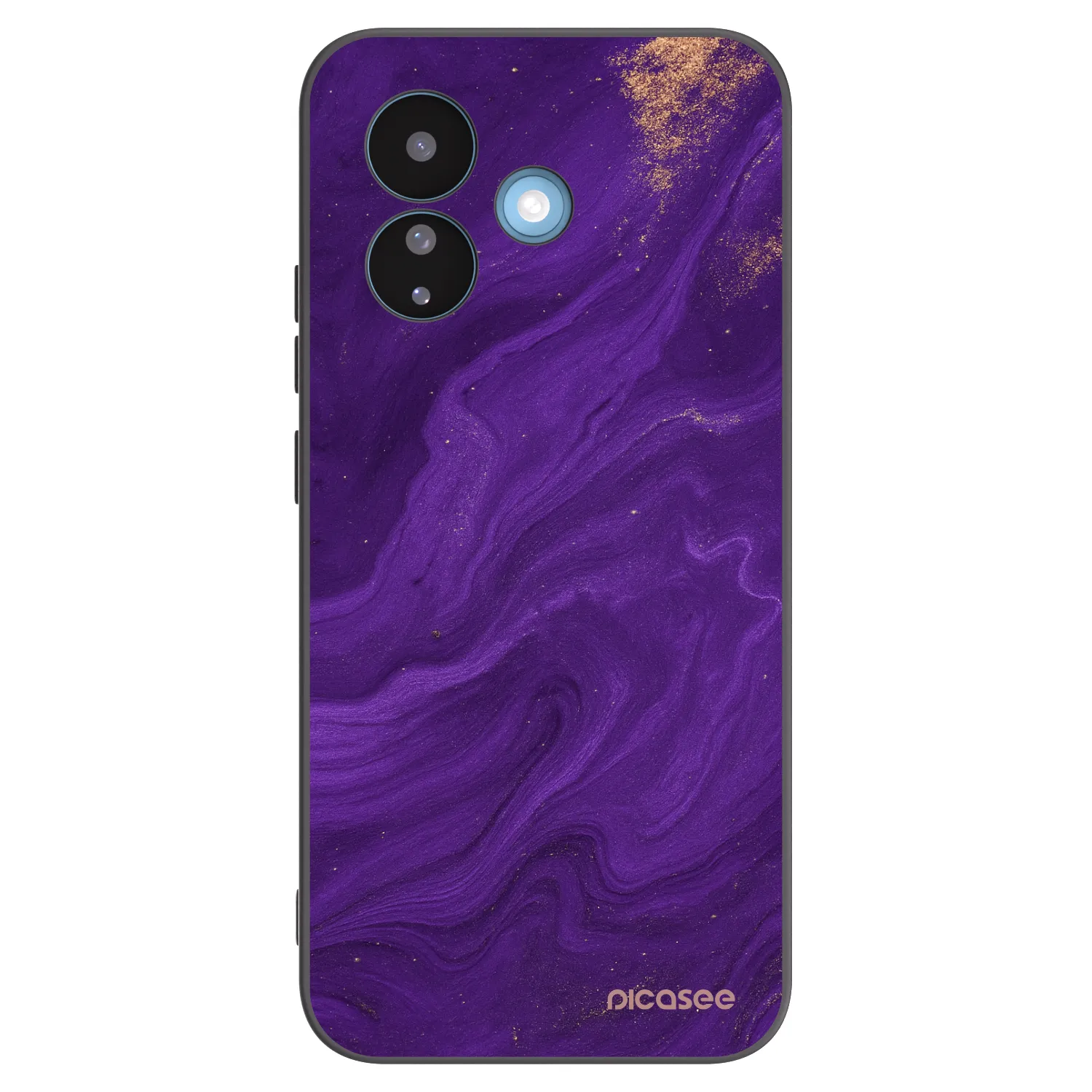 Picasee silikónový čierny obal pre Xiaomi Redmi Note 17 Pro 5G - Purple