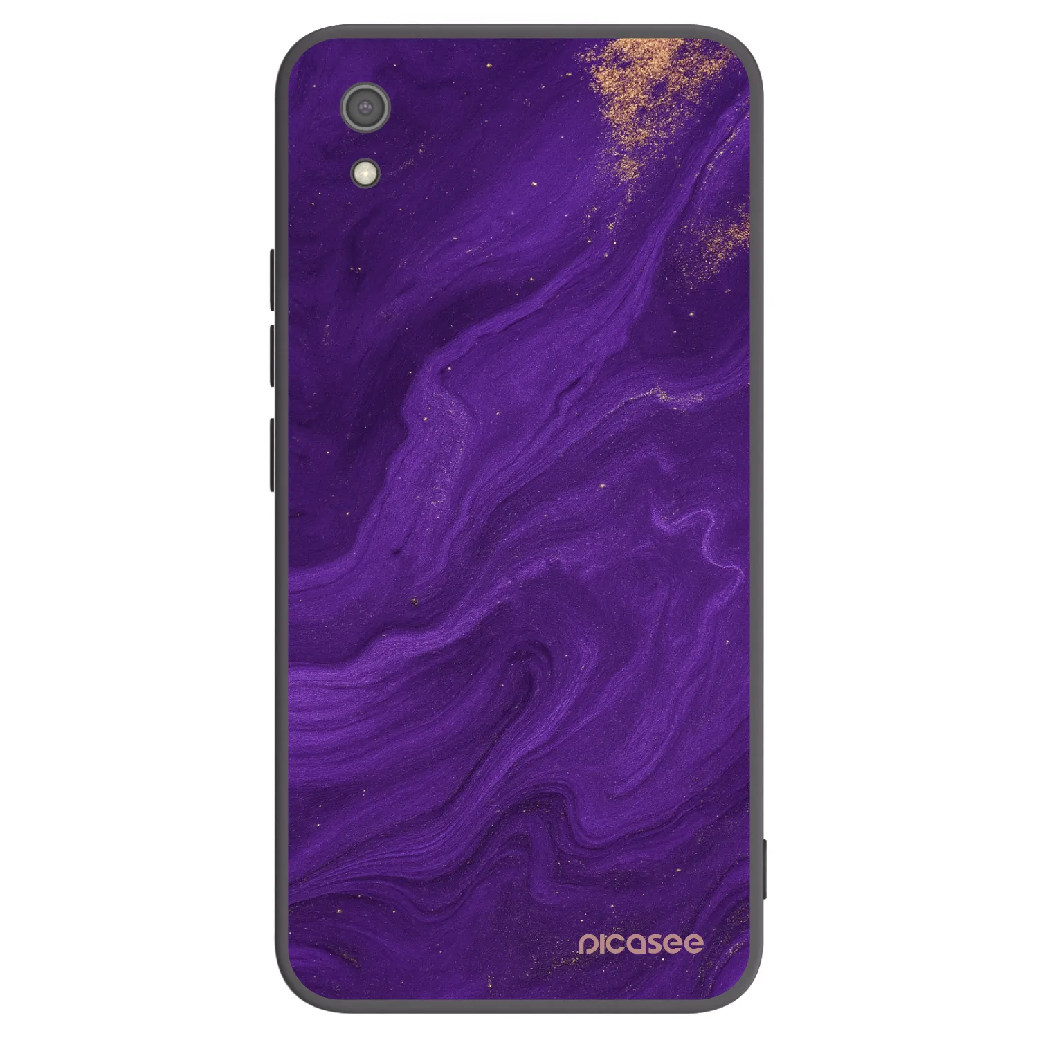 Picasee silikónový čierny obal pre Xiaomi Redmi 7A - Purple