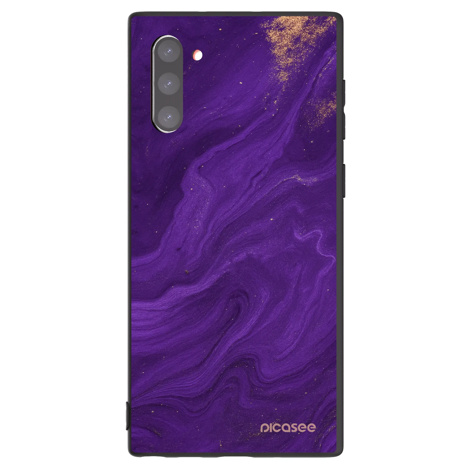 Picasee silikónový čierny obal pre Samsung Galaxy Note 10 N970F - Purple