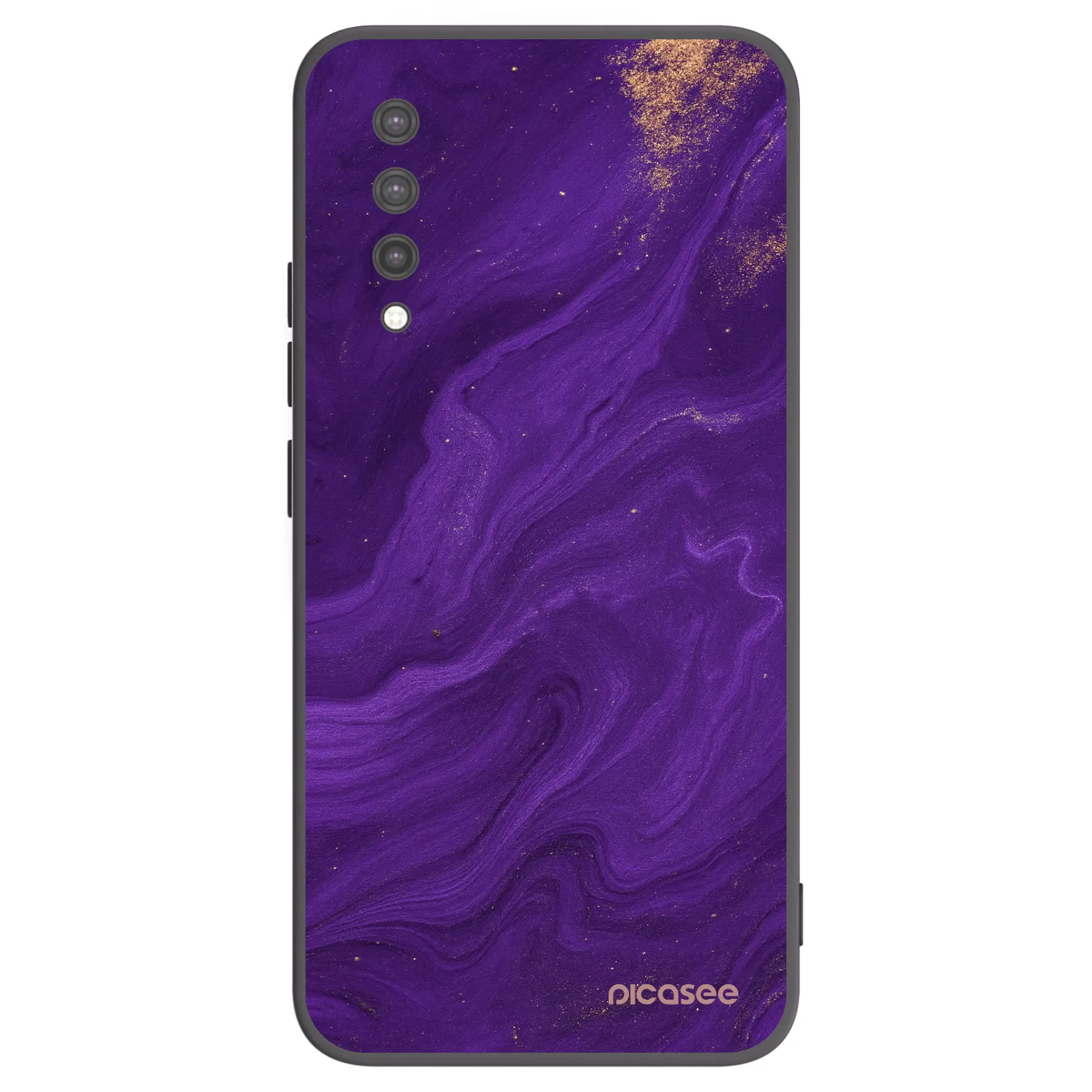 Picasee silikónový čierny obal pre Xiaomi Mi 9 Lite - Purple
