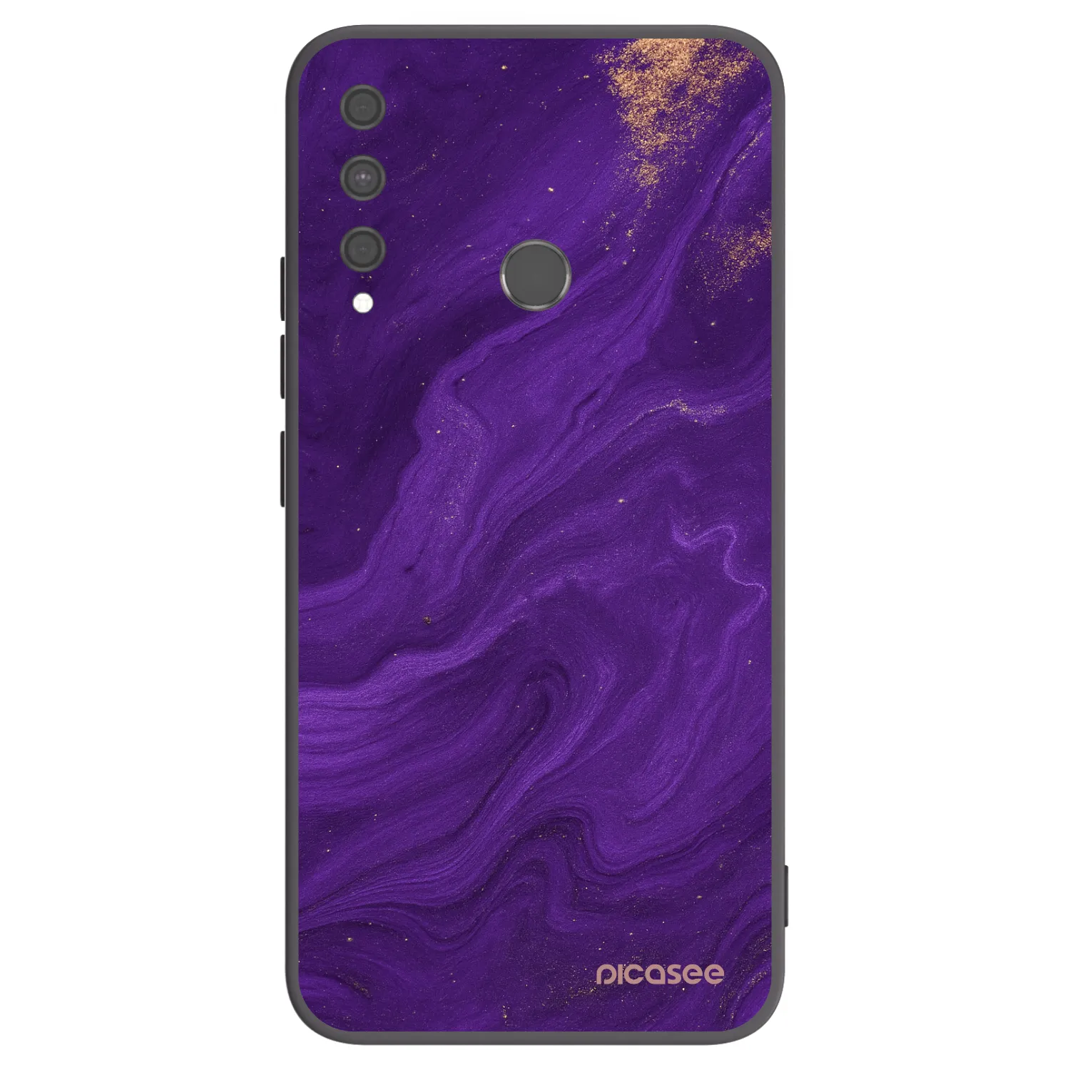 Picasee silikónový čierny obal pre Huawei P40 Lite E - Purple