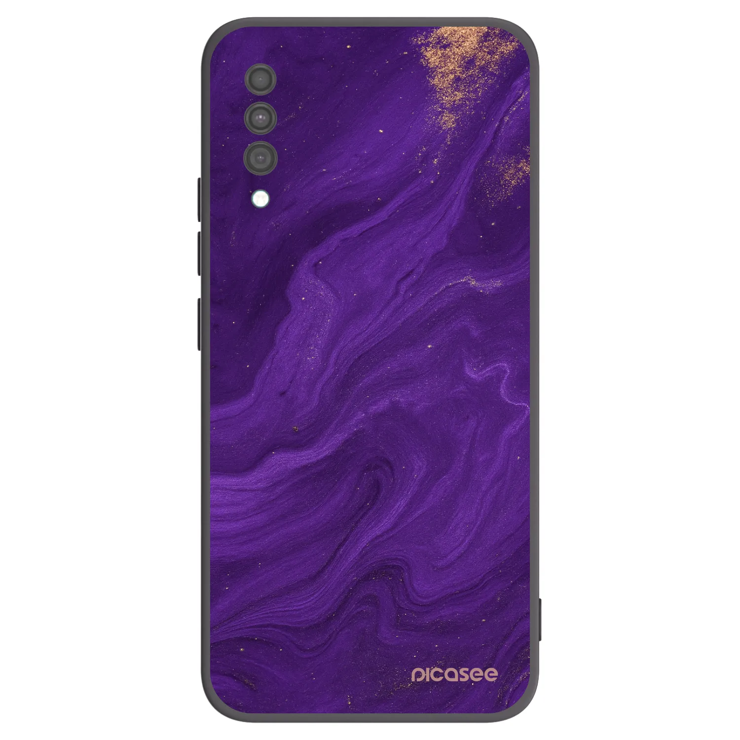 Picasee silikónový čierny obal pre Samsung Galaxy A30s A307F - Purple